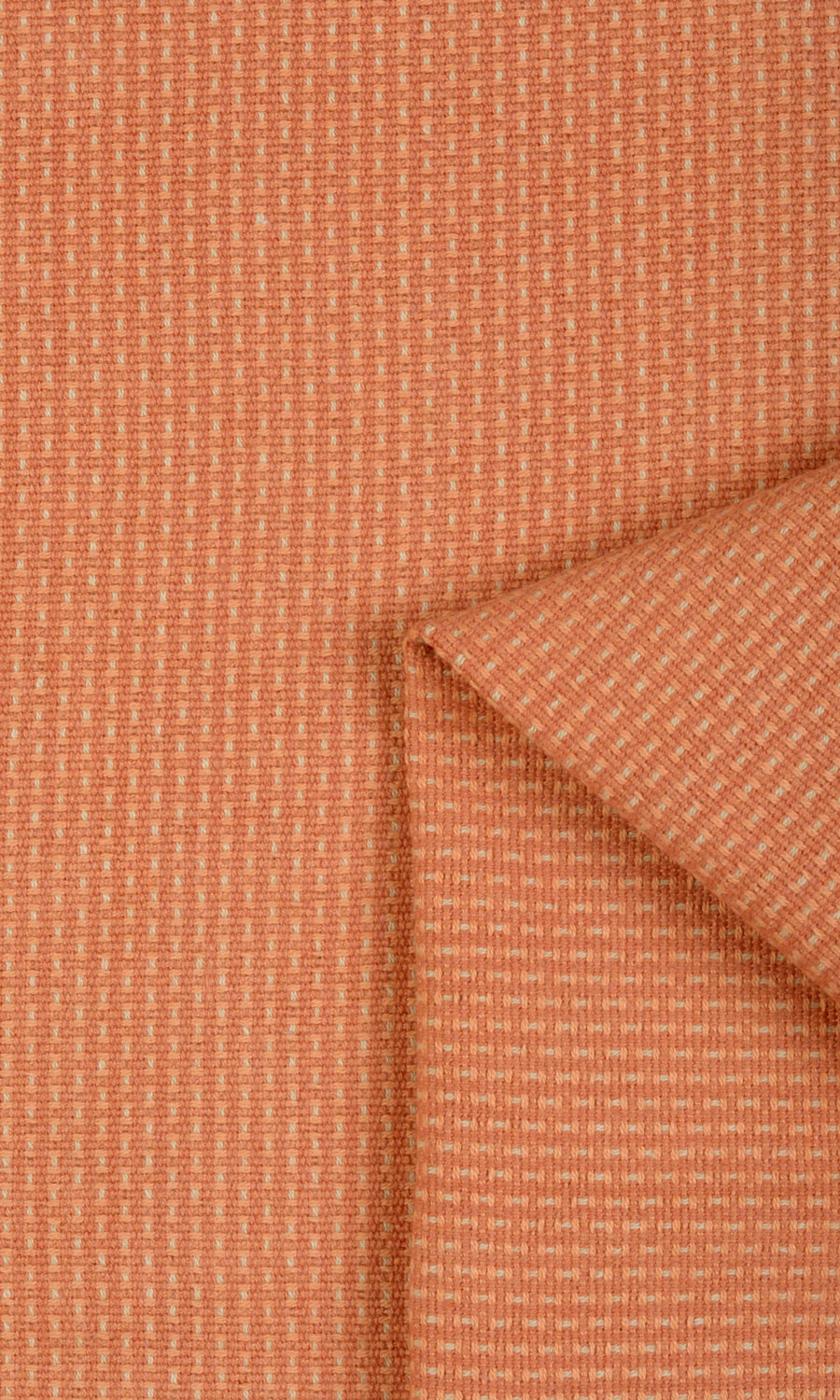Cotton Window Shades (Orange) Extra Long Short Wide