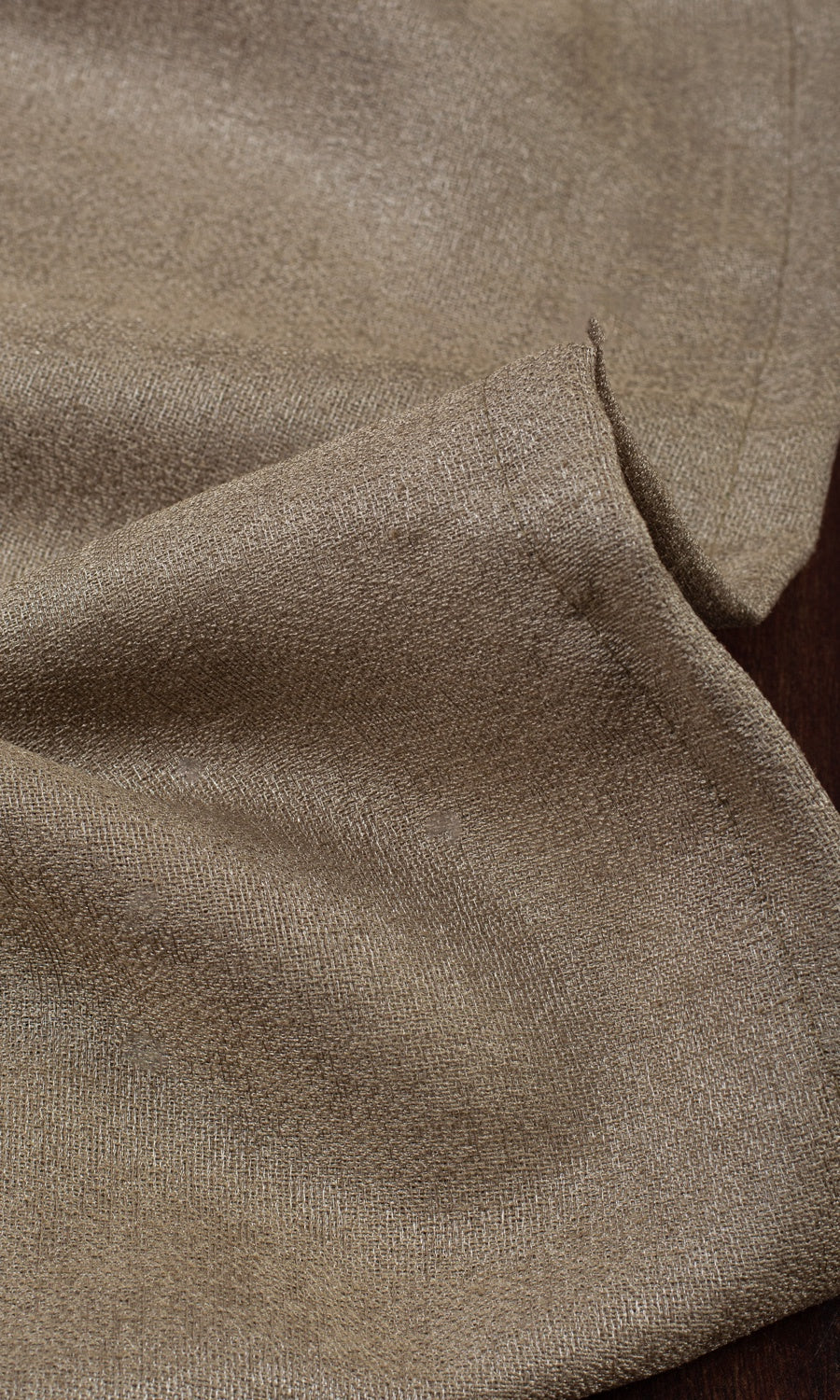 Semi-Sheer Window Curtains (Caramel Brown) Extra Long Short Wide