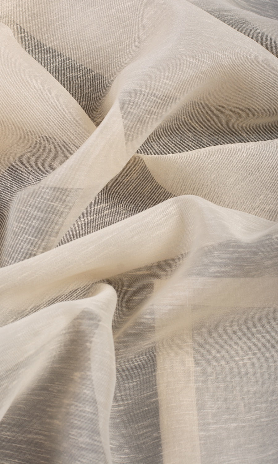 Plain Sheer Curtain Panels (Warm Ivory) Extra Long Short Wide