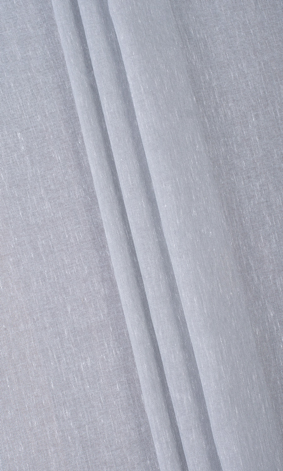 Plain Sheer Pinch Pleat, Rod Pocket, Eyelet Curtains (Gray)