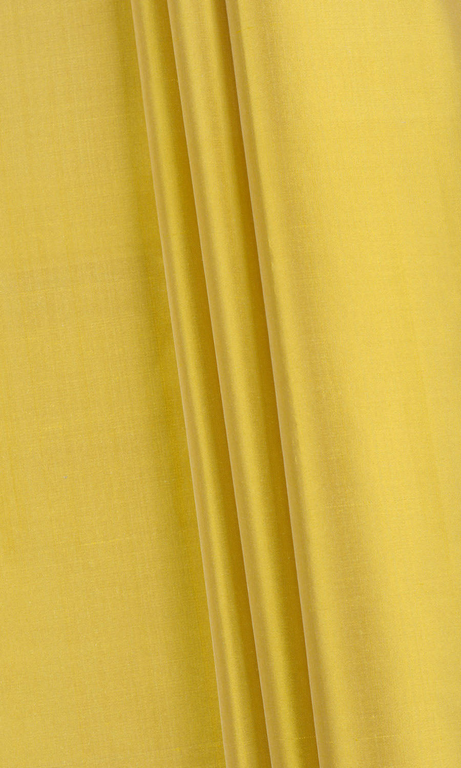 Shantung Silk Any Size Style Curtains (Yellow)