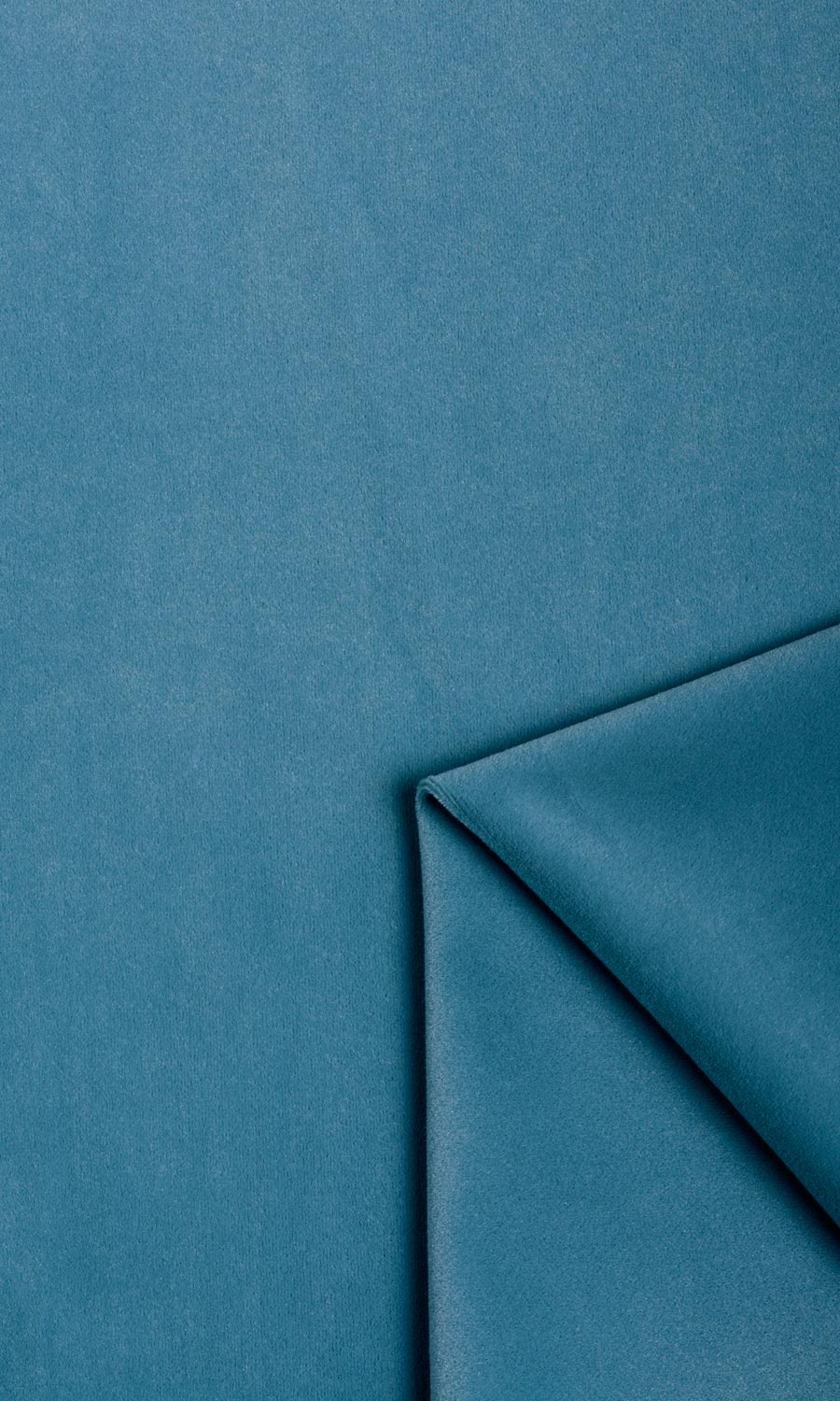 Velvet Window Curtains (Teal Blue) Extra Long Short Wide