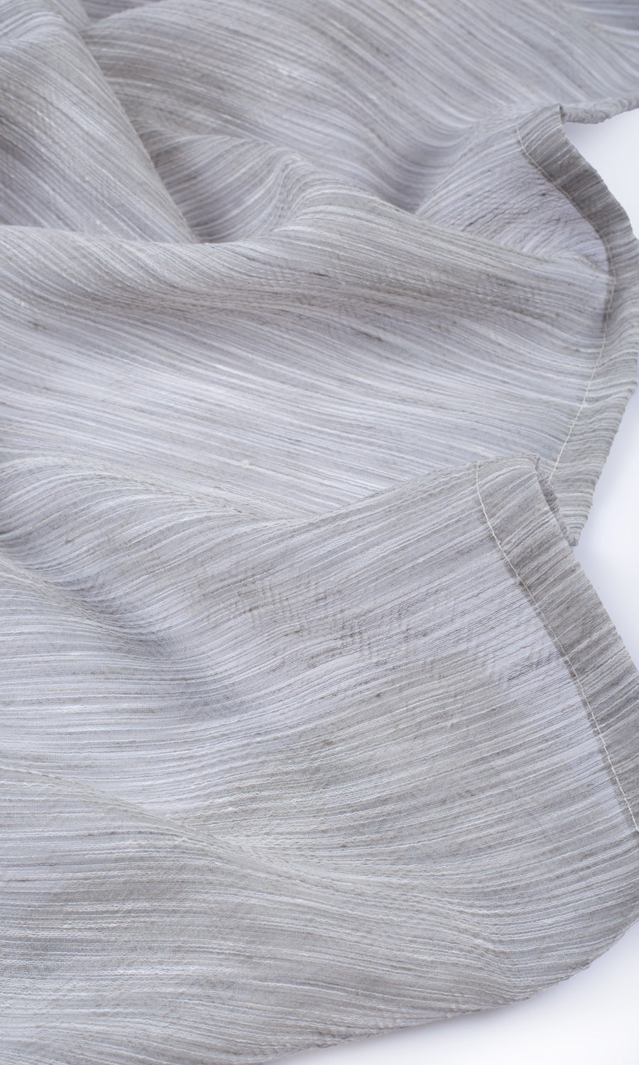 Textured Sheer Drapes (Heather Gray)