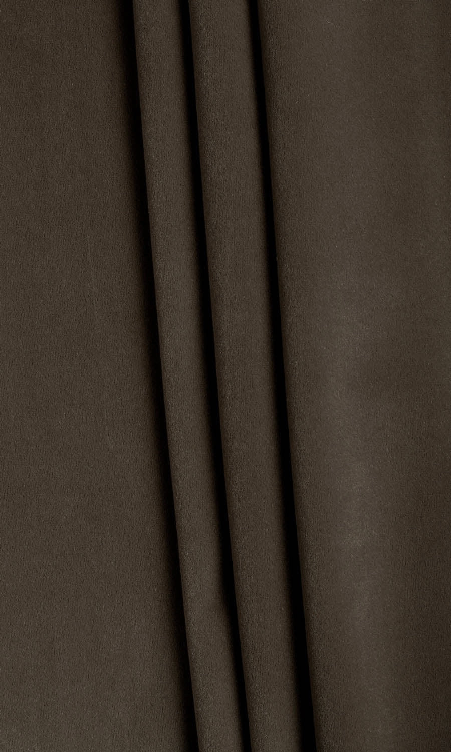 Velvet Curtain Panels for Living, Bedroom, Kitchen, Bathroom (Coffee Brown)