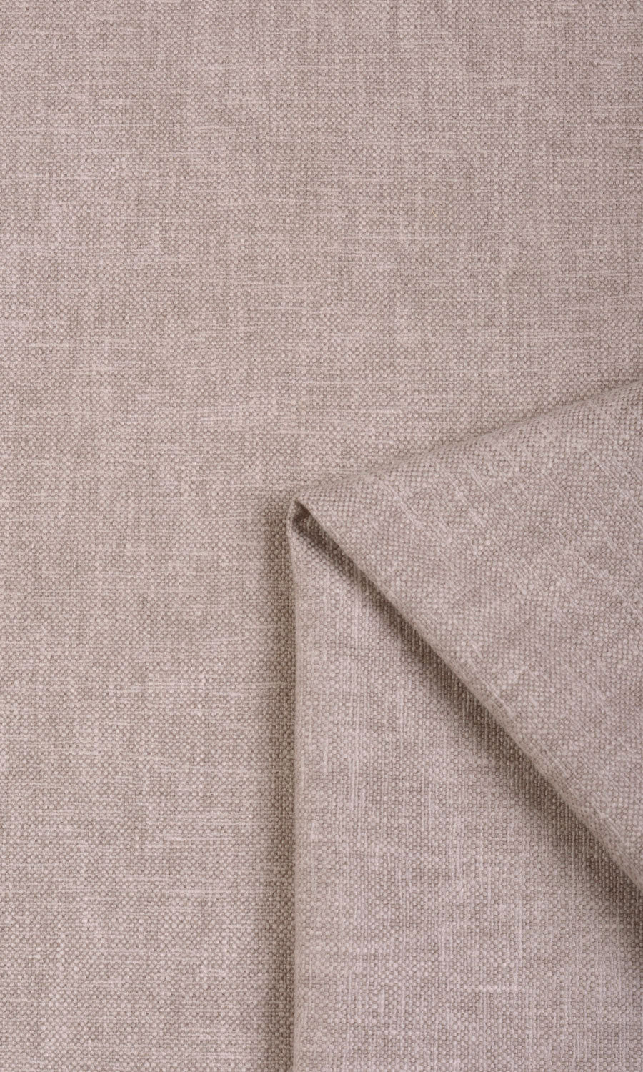 Linen Blend Pinch Pleat, Rod Pocket, Eyelet Curtains (Pale Beige)
