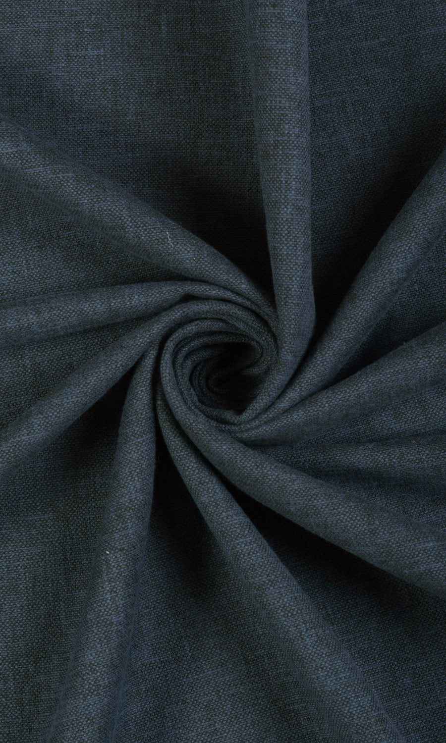 Linen-Blend Curtains / Drapes / Window Drapery Panels (Deep Teal Blue)