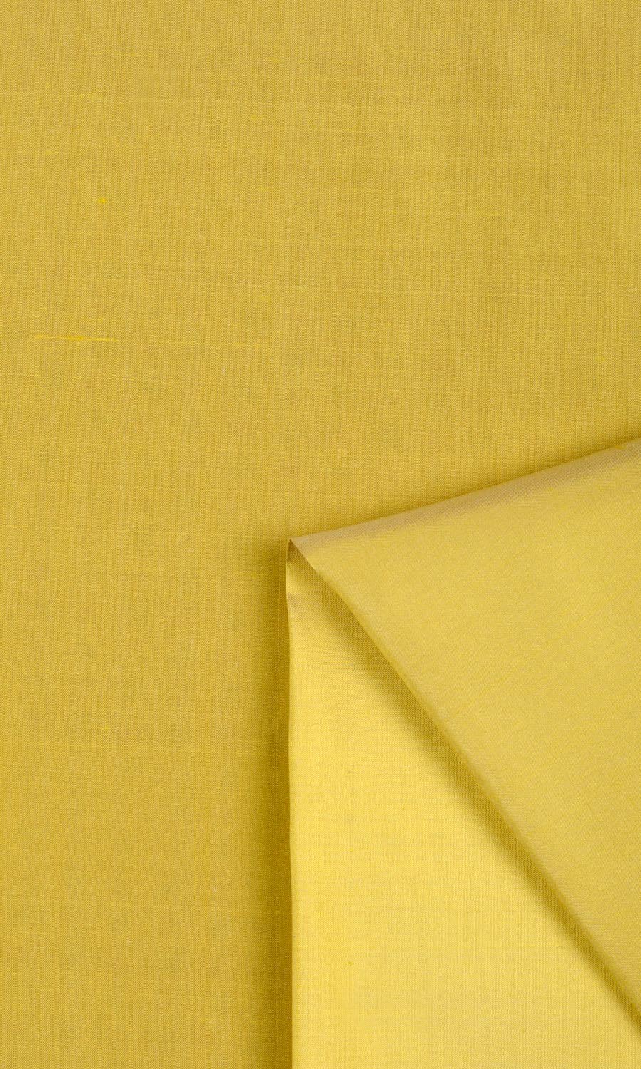 Shantung Silk Curtains / Drapes / Window Drapery Panels (Yellow)