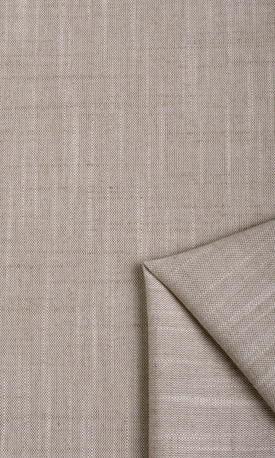 Plain Linen Texture Curtains / Drapes / Window Drapery Panels (Cedar Brown)