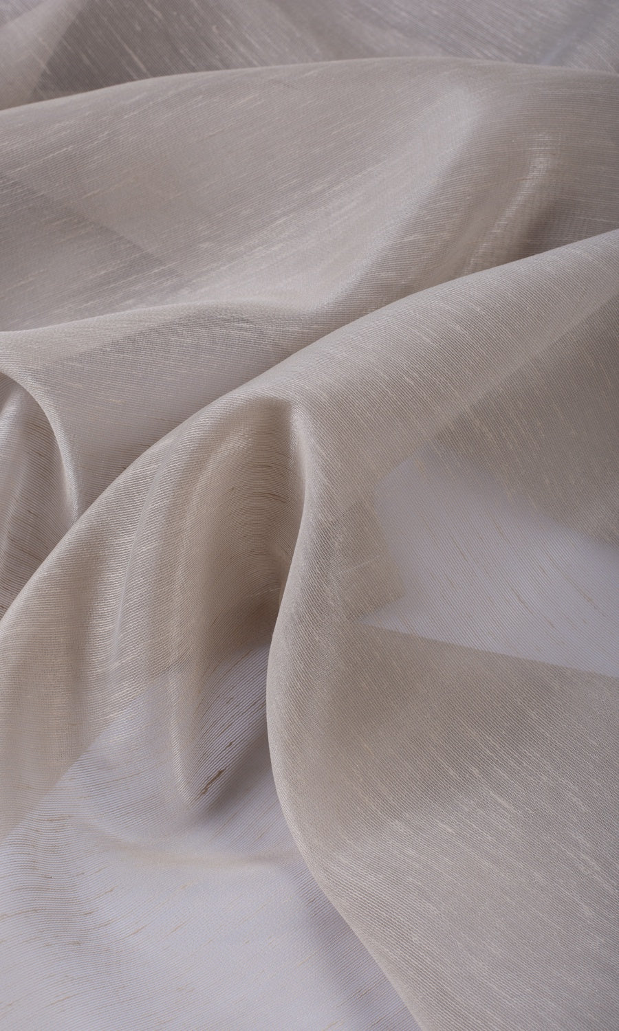 Plain Sheer Any Size Style Curtains (Taupe Grey)