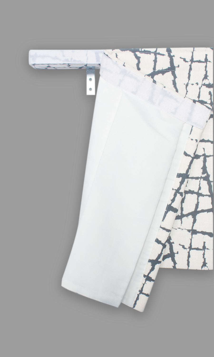 Board Mounted Modern Flat Window Valance