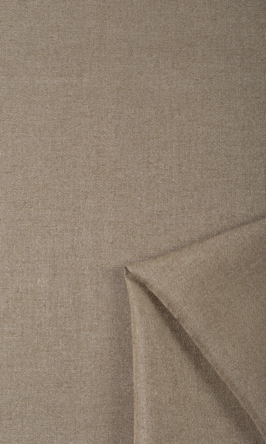 Semi-Sheer Any Size Style Curtains (Caramel Brown)
