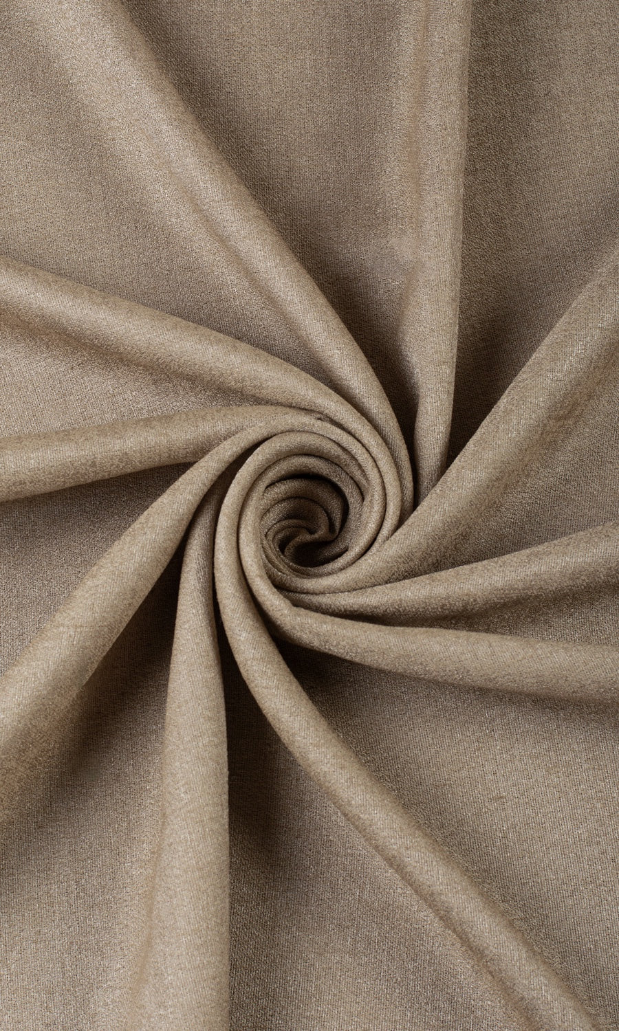 Semi-Sheer Window Curtains for Living, Bedroom, Kitchen, Bathroom (Caramel Brown)