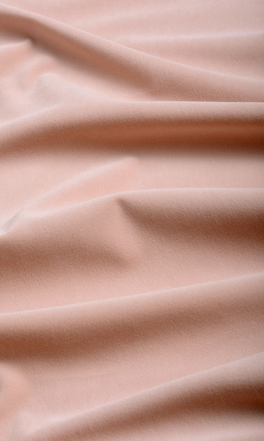 Velvet Any Size Style Curtains (Blush Pink)