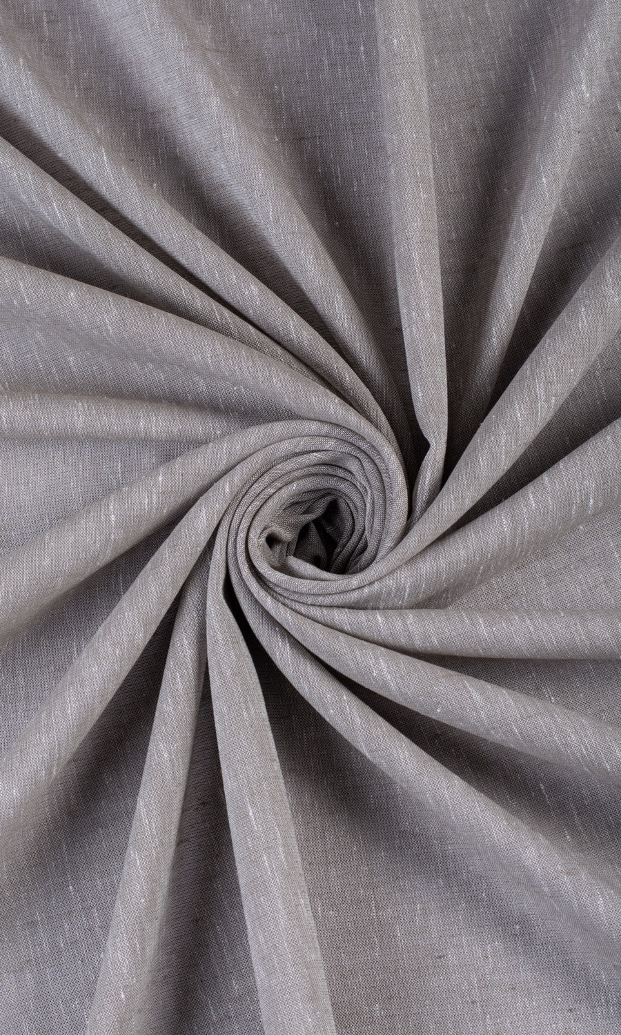 Plain Sheer Curtains / Drapes / Window Drapery Panels (Warm Grey)