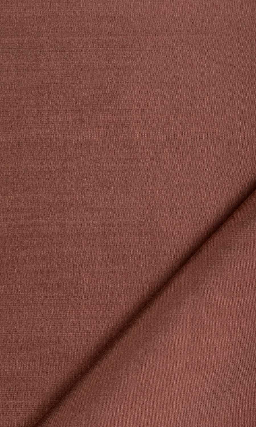 Shantung Silk Custom Curtains (Cognac Red/ Brown)