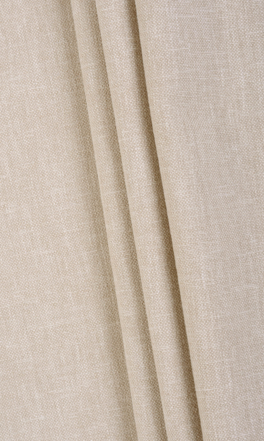 Linen Blend Pinch Pleat, Rod Pocket, Eyelet Curtains (Beige)