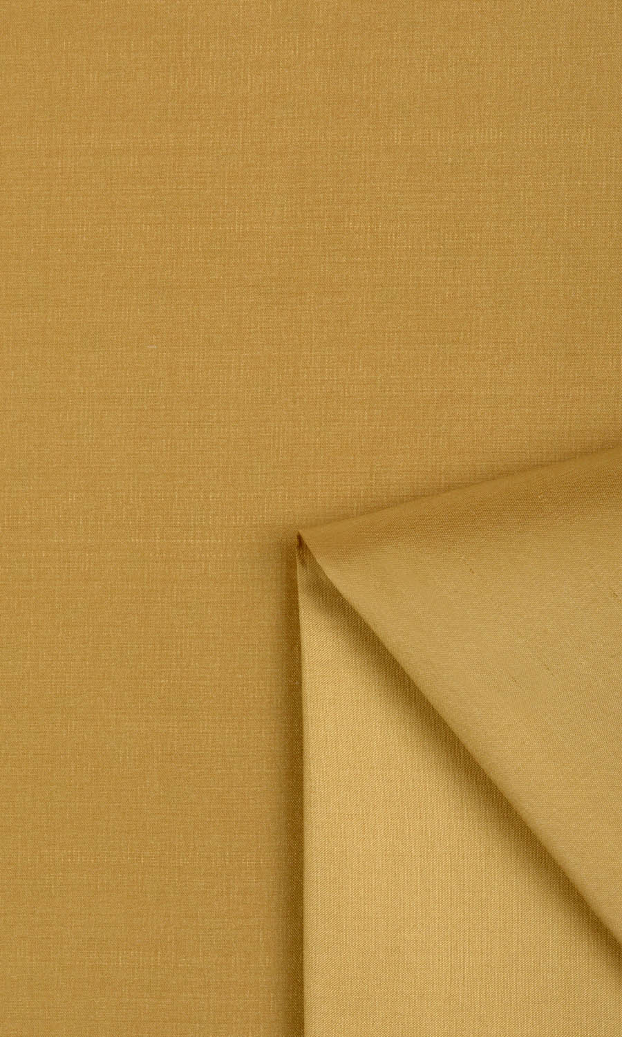 Shantung Silk Custom Curtains (Ochre/ Burnt Yellow)