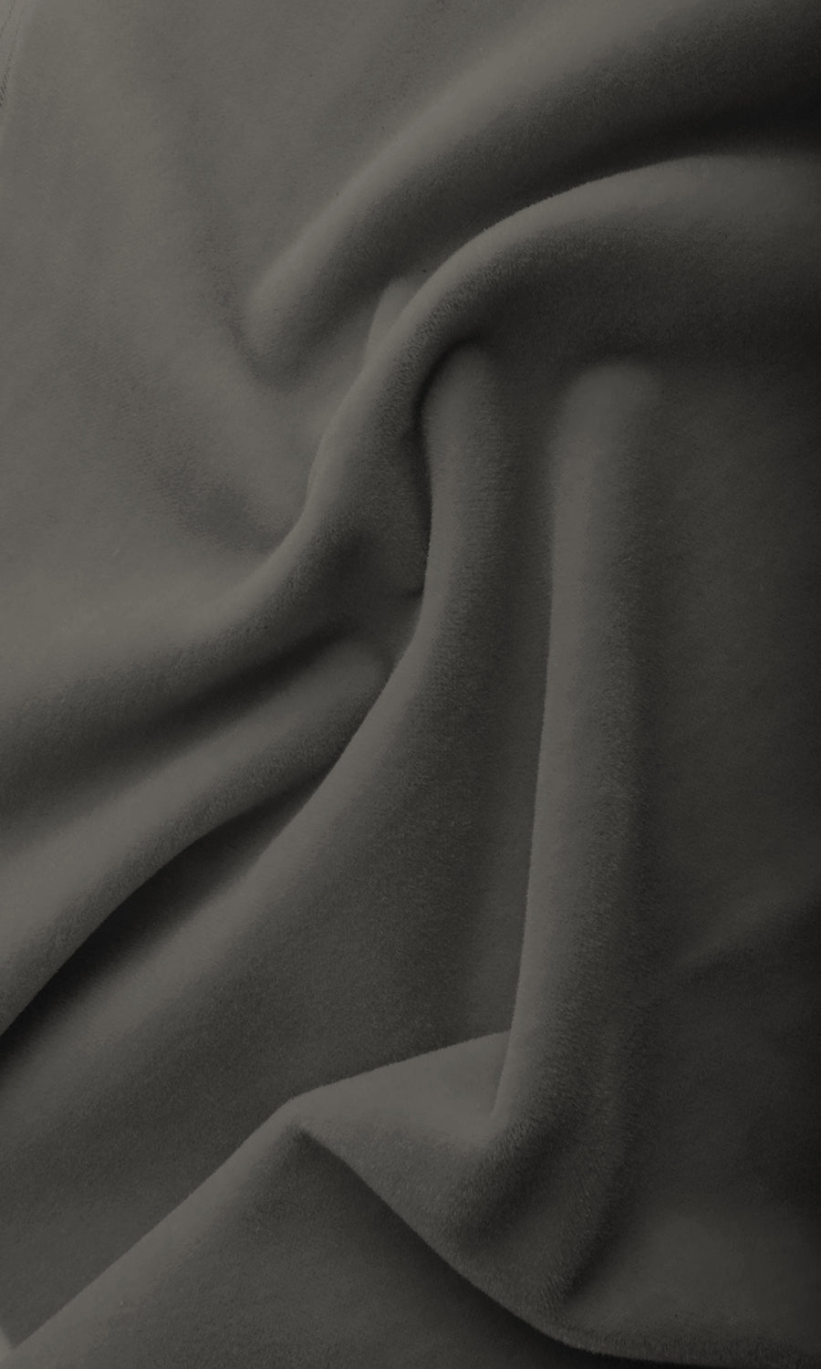 Velvet Pinch Pleat, Rod Pocket, Eyelet Curtains (Grey)