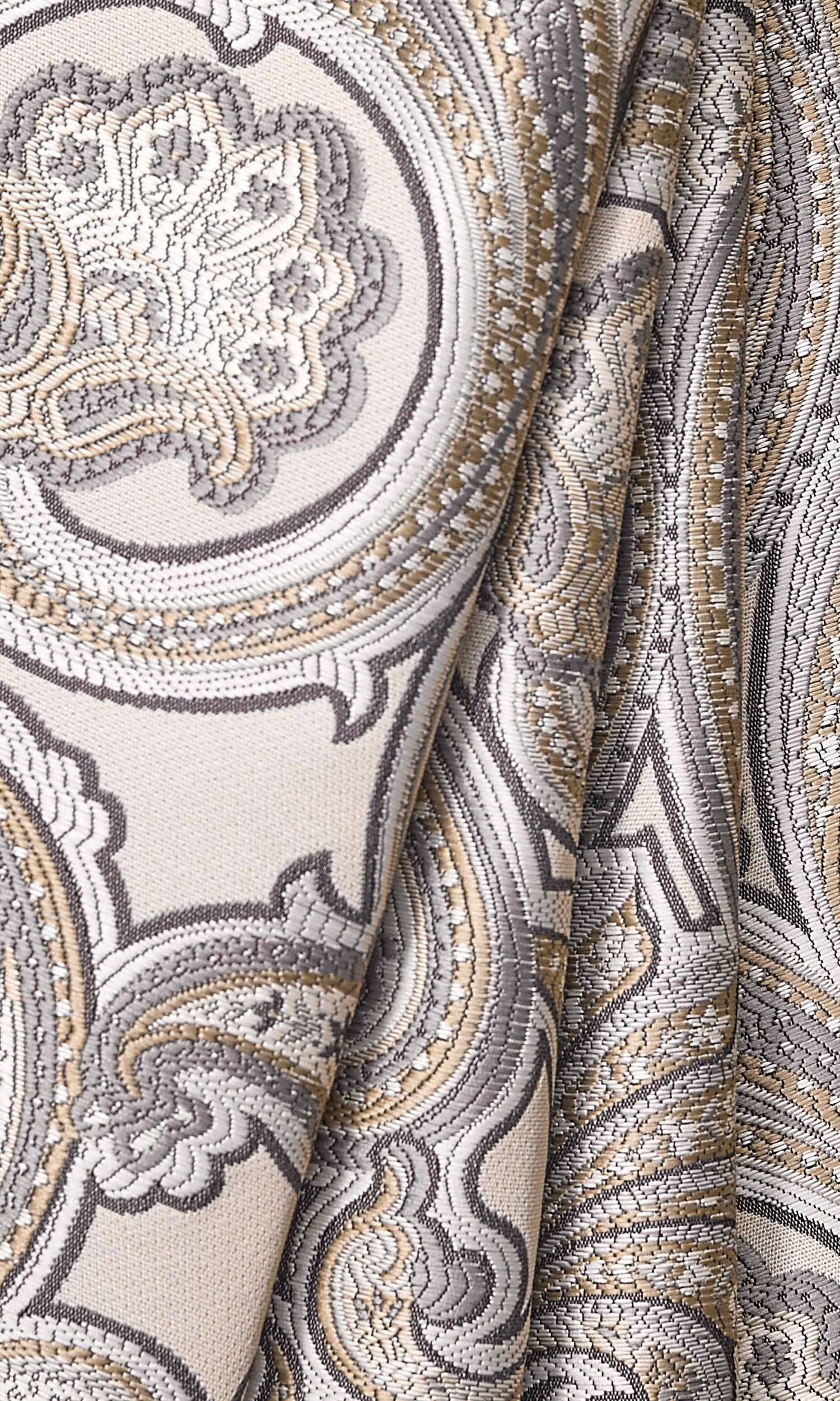 Paisley Roman Blinds (Beige/ Gray/ Charcoal) for Living, Bedroom, Kitchen, Bathroom