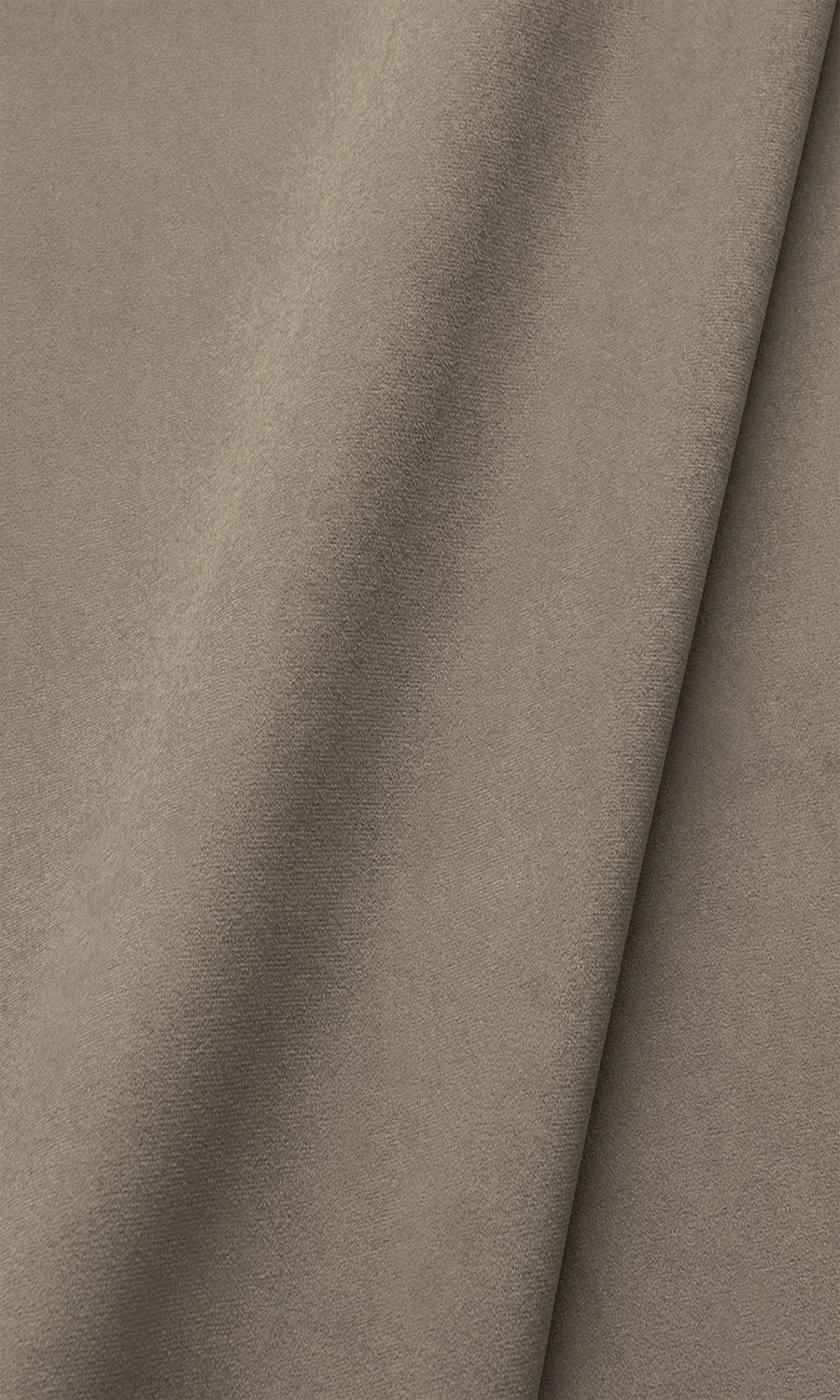 Velvet Window Curtains for Living, Bedroom, Kitchen, Bathroom (Pale Mocha Brown)