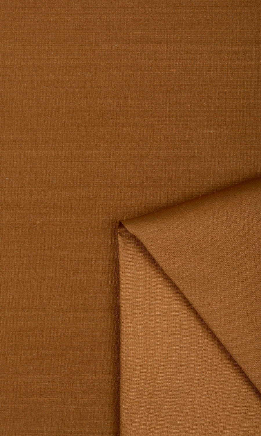 Shantung Silk Any Size Style Curtains (Bronzy Orange)