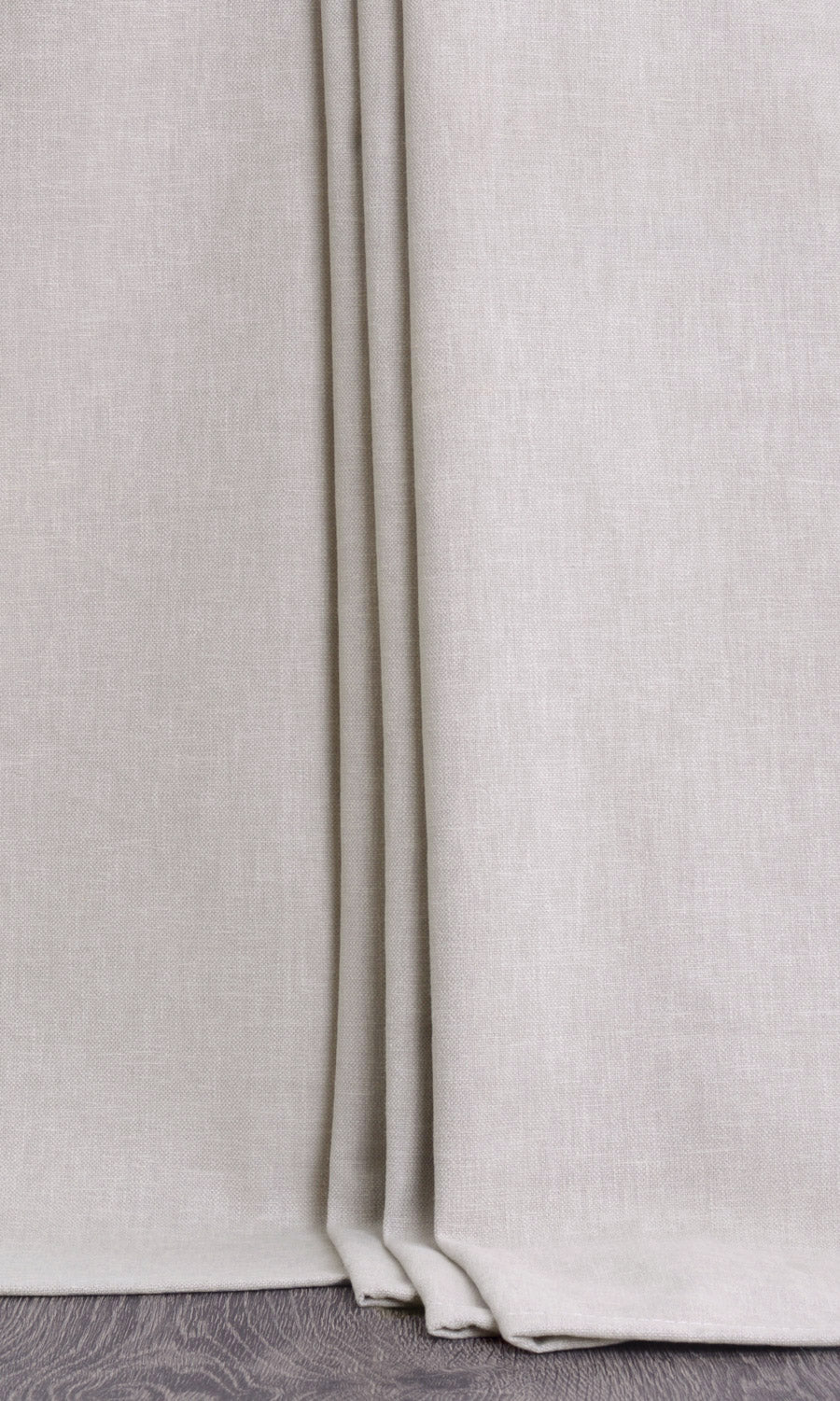 Linen Rich Curtain Panels for Living, Bedroom, Kitchen, Bathroom (Abalone Gray)