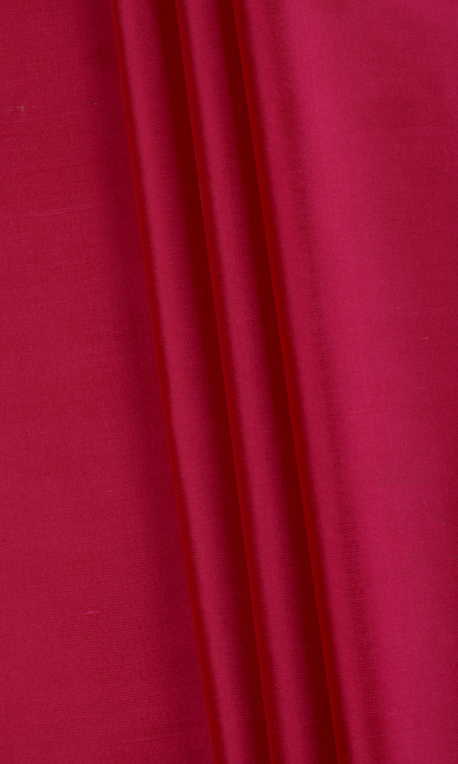 Shantung Silk Any Size Style Curtains (Ruby Pink)