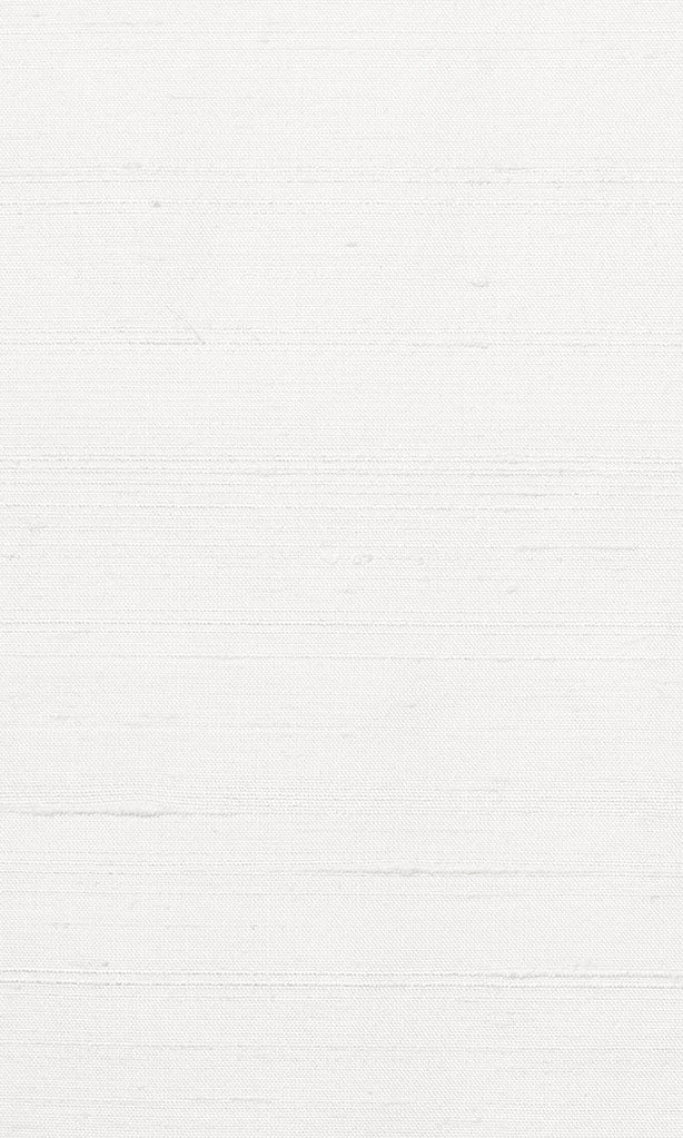 Pure Silk Pinch Pleat, Rod Pocket, Eyelet Curtains (White)