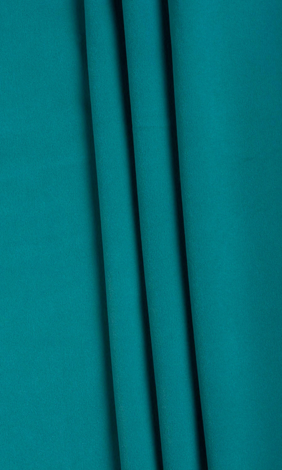 Velvet Drapery (Cerulean Blue) Extra Long Short Wide