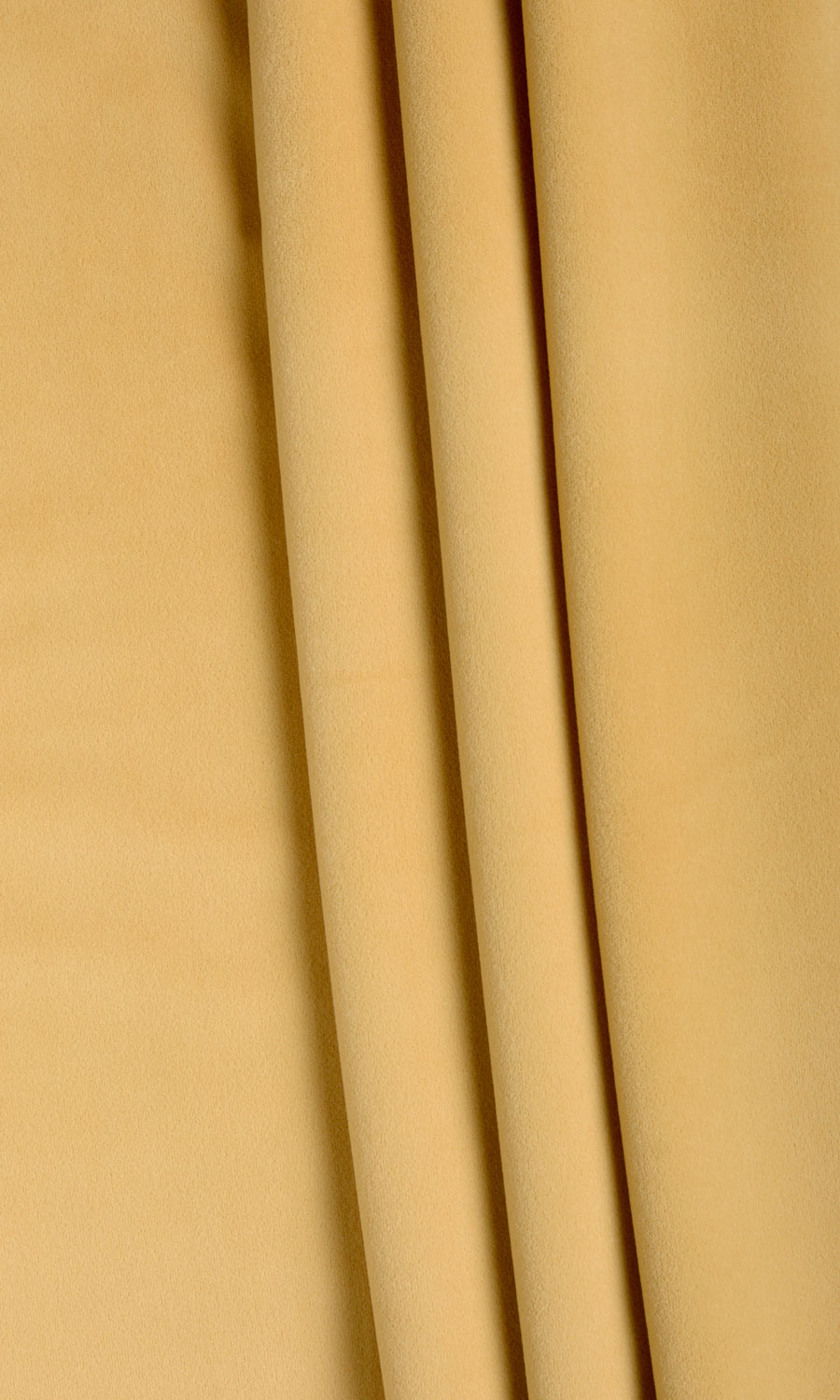 Velvet Curtains / Drapes / Window Drapery Panels (Pale Yellow)