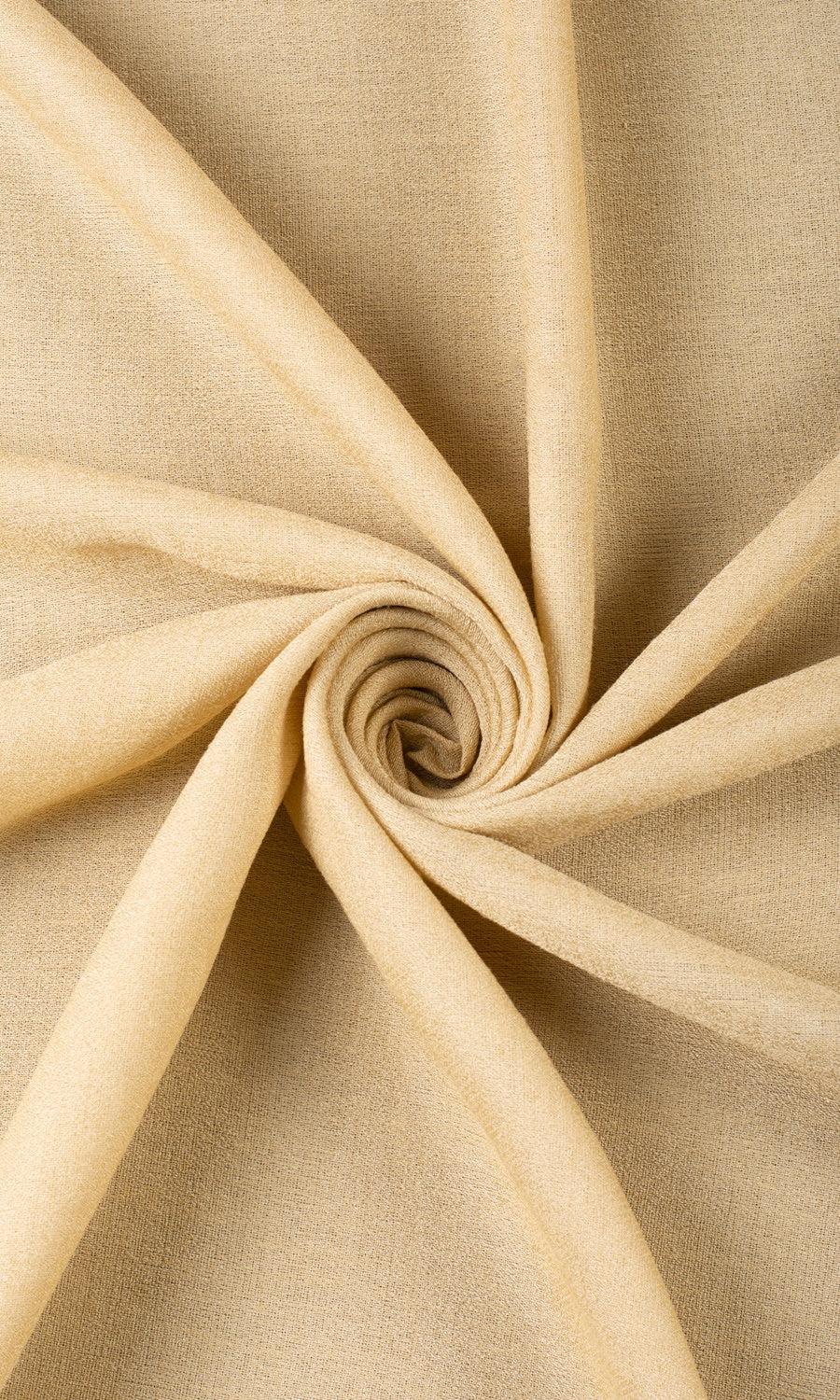 Sheer Pinch Pleat, Rod Pocket, Eyelet Curtains (Macaroon Beige/ Warm Yellow)