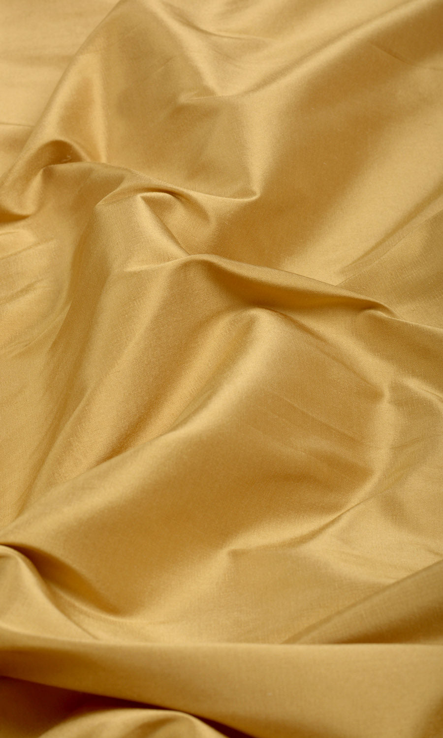 Shantung Silk Curtain Panels (Ochre/ Burnt Yellow) Extra Long Short Wide