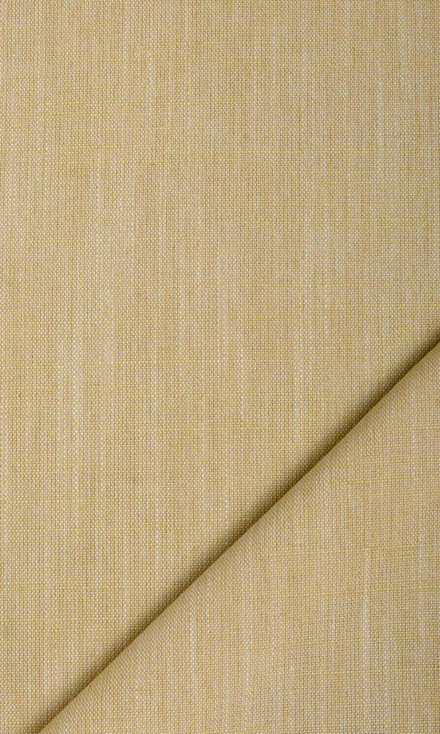 Plain Linen Texture Drapes for Living, Bedroom, Kitchen, Bathroom (Ochre Yellow)