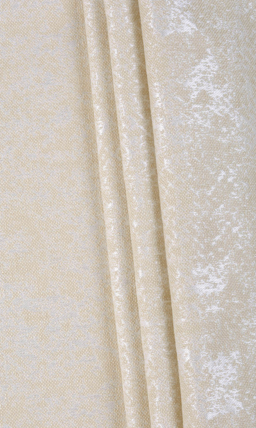 Abstract Patterned Custom Curtains (White/ Ivory/ Beige)
