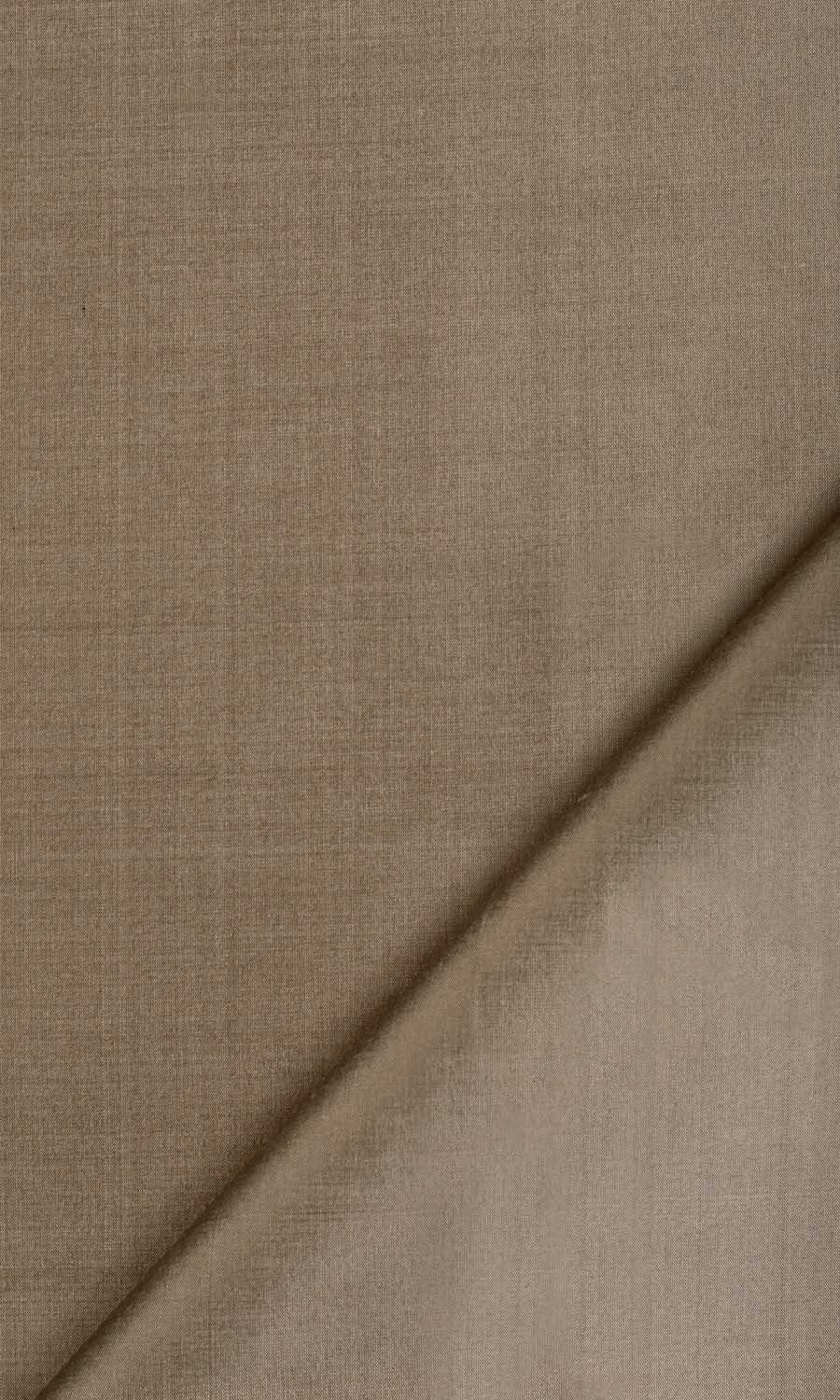 Shantung Silk Custom Curtains (Brown)
