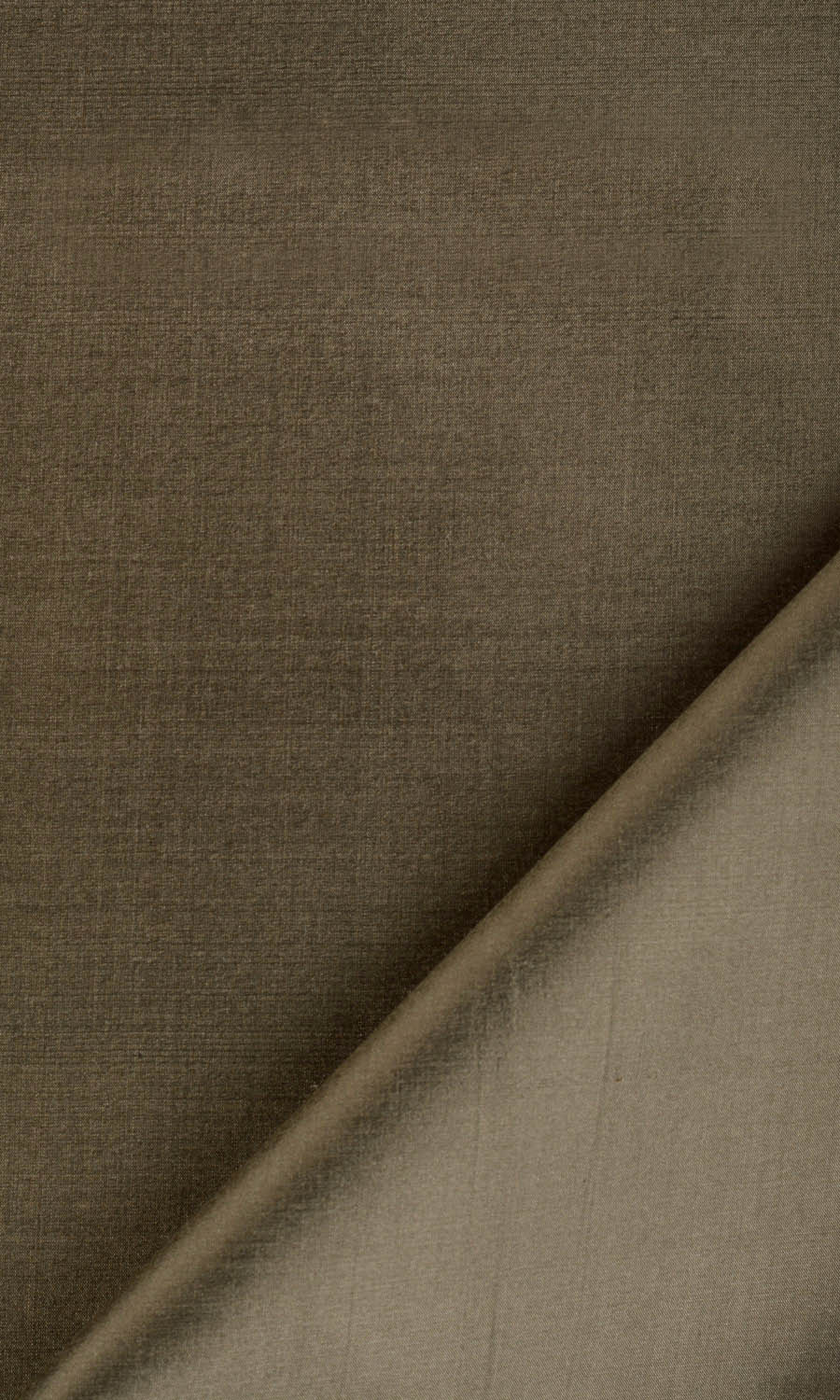 Shantung Silk Custom Curtains (Cedar Brown)