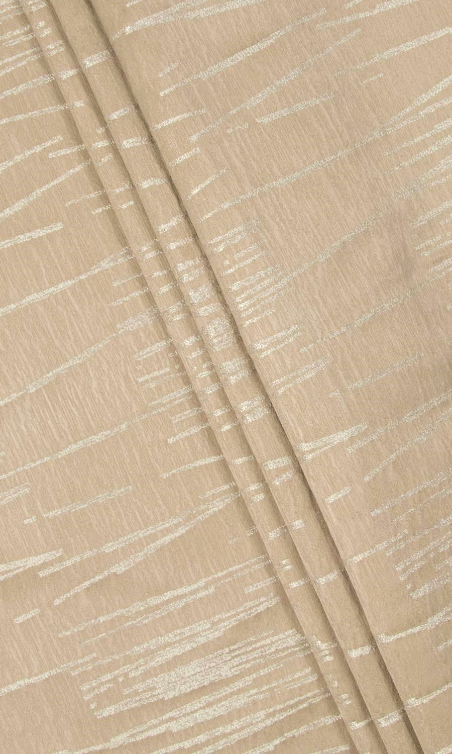 Abstract Patterned Drapery (Pink-Beige)