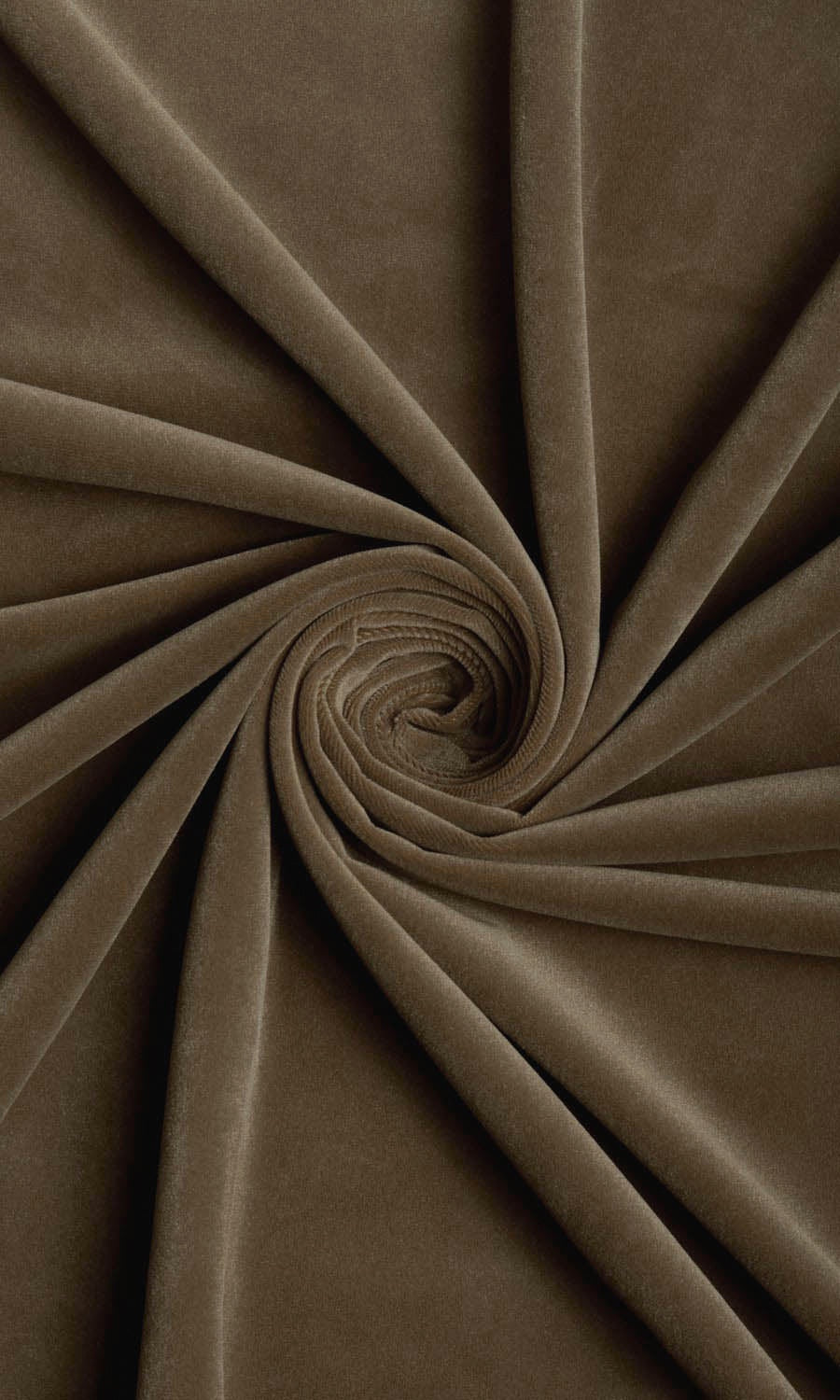 Velvet Window Curtains (Mocha Brown)