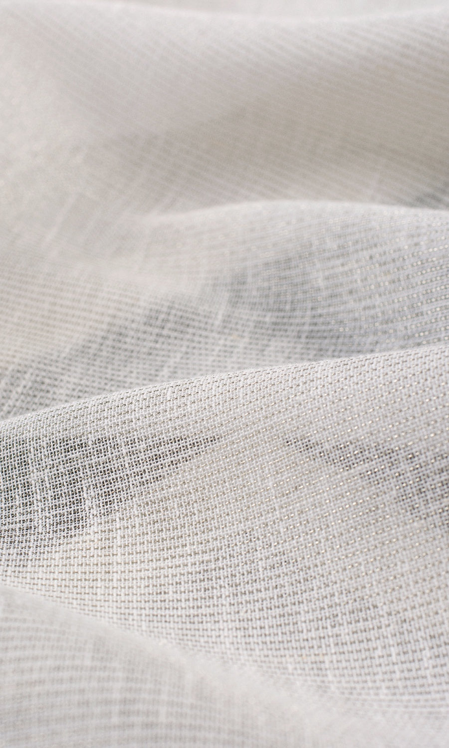 Sheer Custom Curtains (Creamy White)