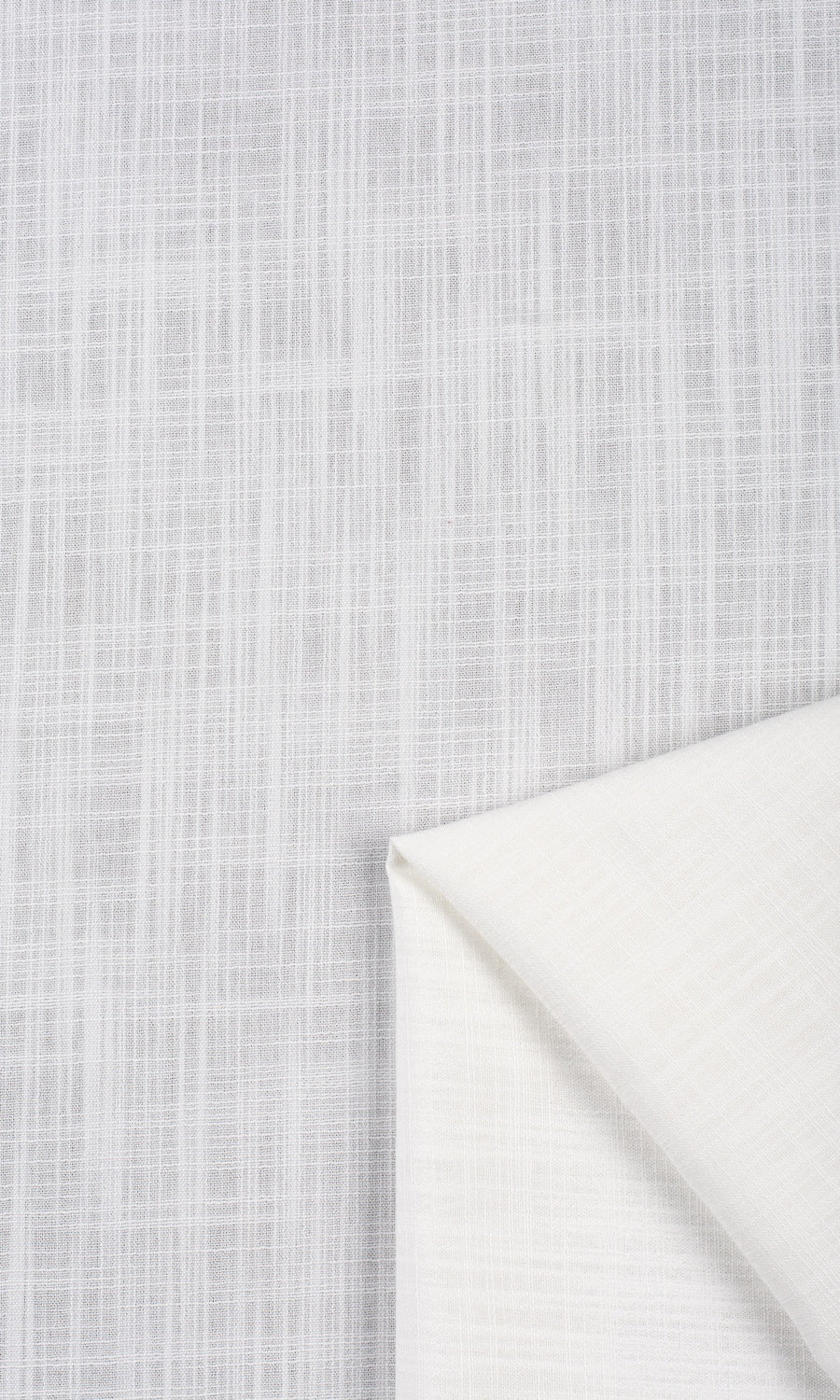 Semi-Sheer Drapery (White) Extra Long Short Wide
