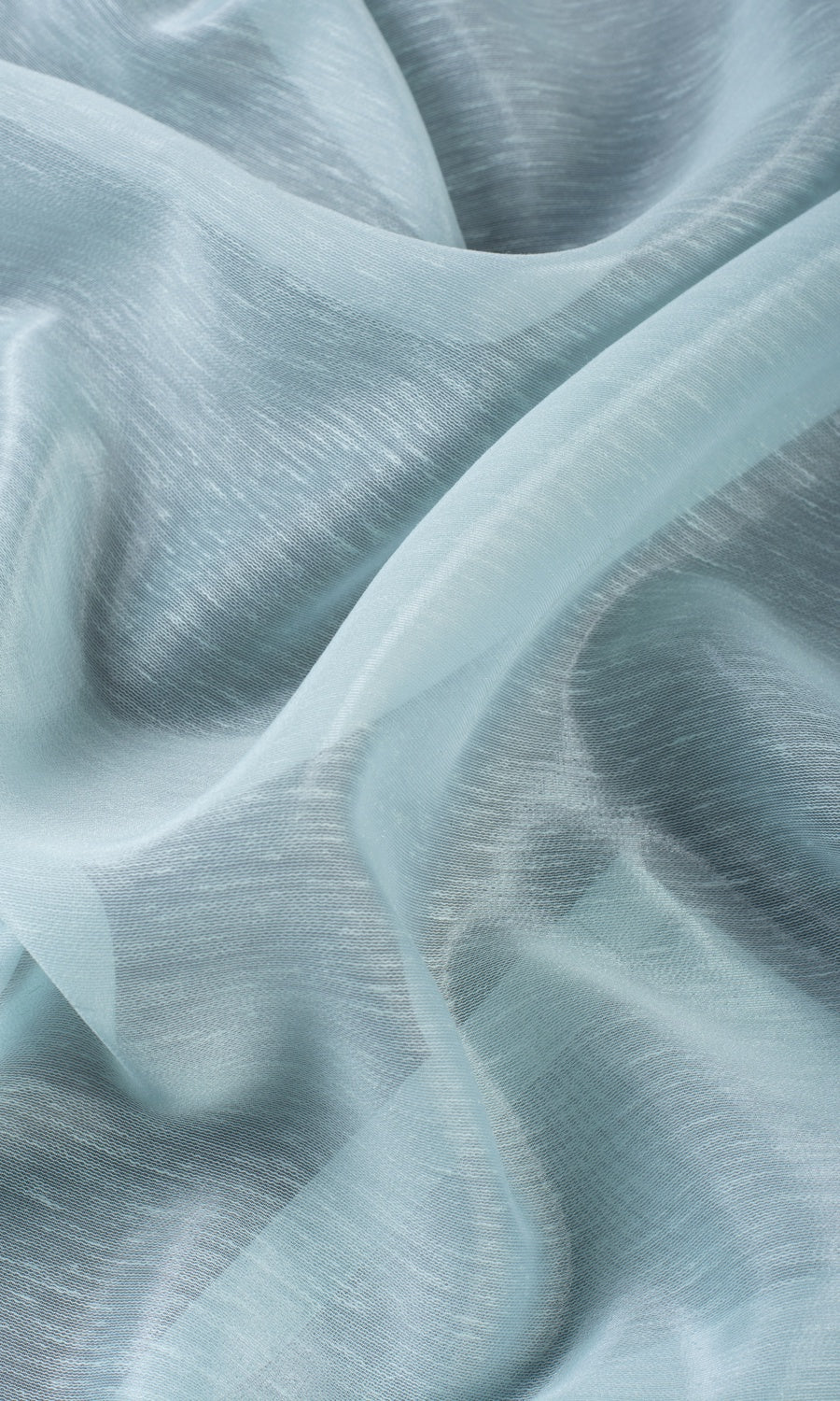 Textured Sheer/ Voile Curtains / Drapes / Window Drapery Panels (Light Blue)