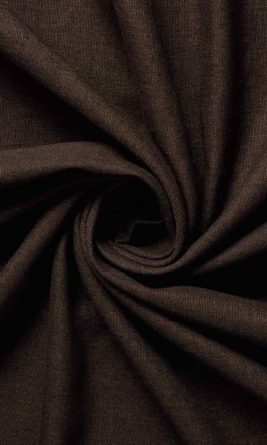 Plain Drapery (Coffee Brown)