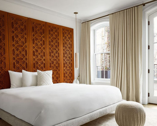 Bedroom Curtains & Window Drapes: Tips & Ideas to Balance Light, Privacy & Style