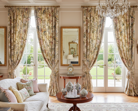 French Door Curtains & Drapes: Top Tips & Ideas to Enhance Function & Flair