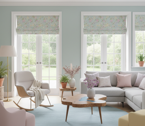 French Door Roman Shades: Top Styling Tips to Enhance Function & Flair