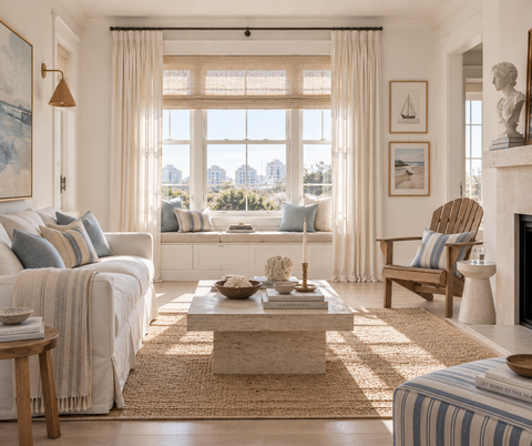 Coastal and Beach Curtains: Top Ideas and Styling Tips