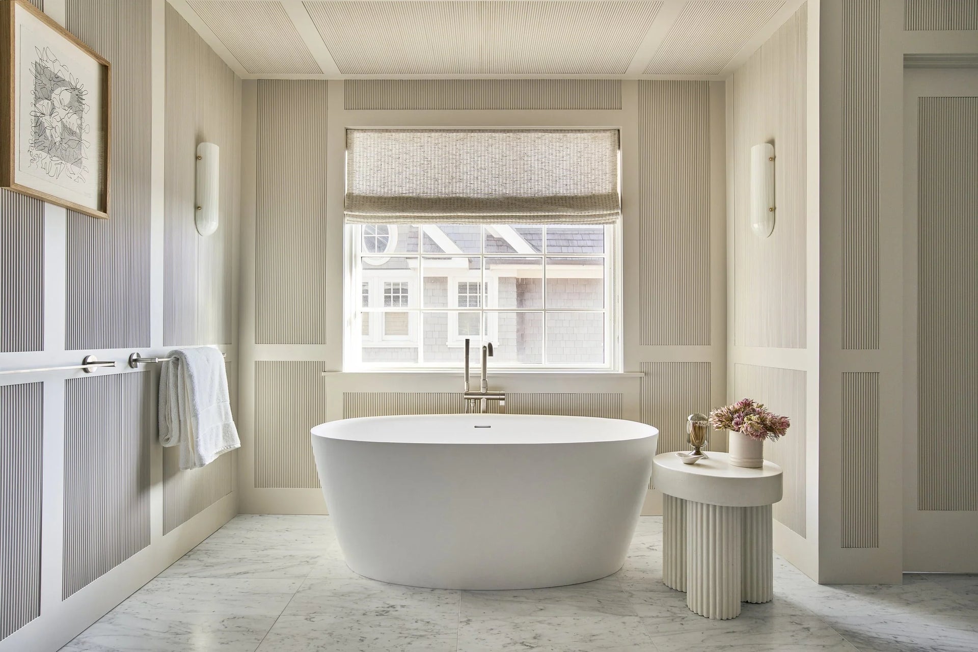 modern bathroom window dressing Best Bathroom Window Treatment Ideas