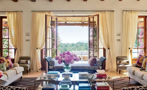 Patio Door Curtain Ideas to Shape the Light & Mood