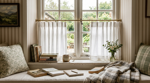 Cafe Curtains: A Guide to Styling, Measuring and Mounting
