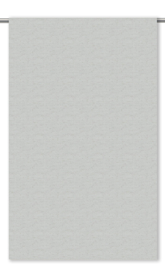 Herringbone Textured Window Curtains (Soft Gray)
